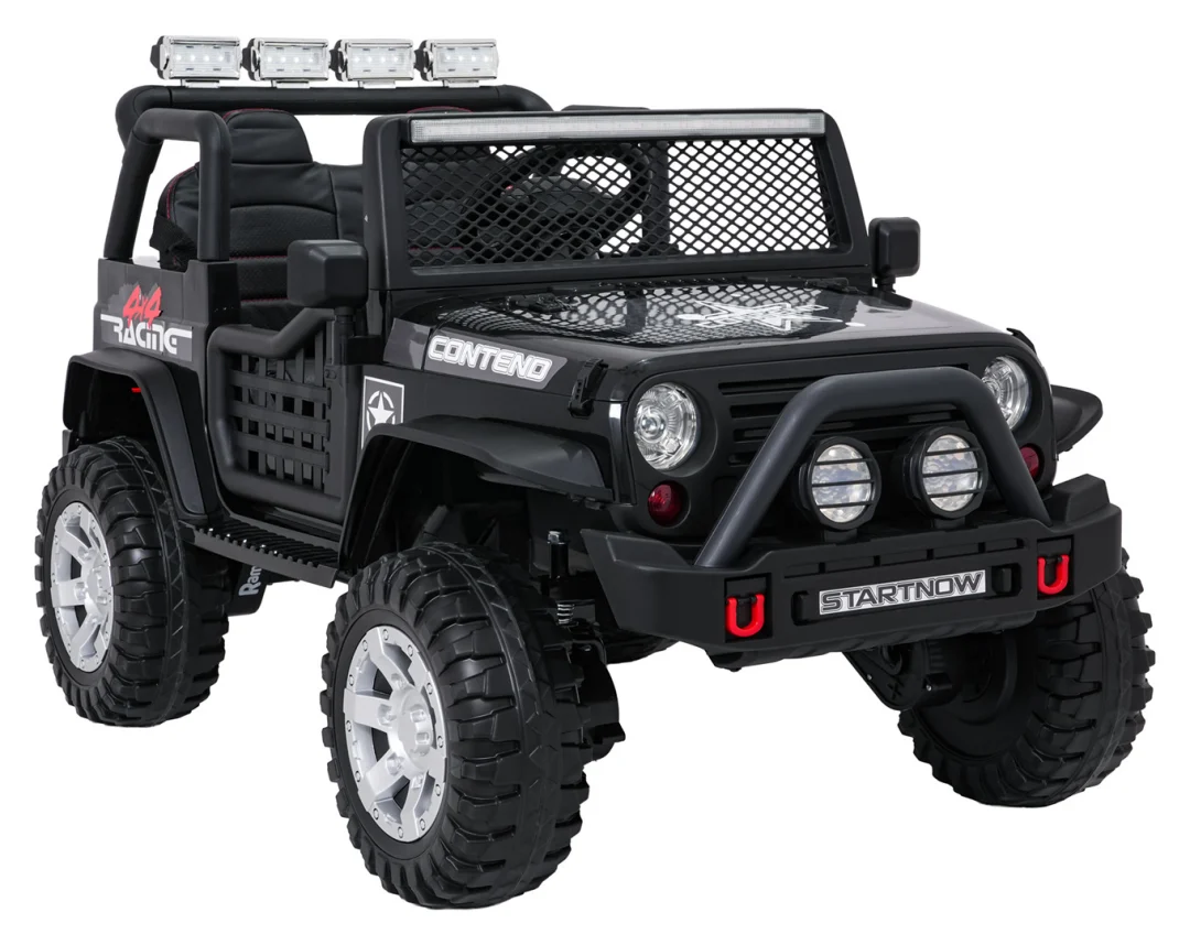 Jeep BEAST 4x4 crni auto na akumulator_4
