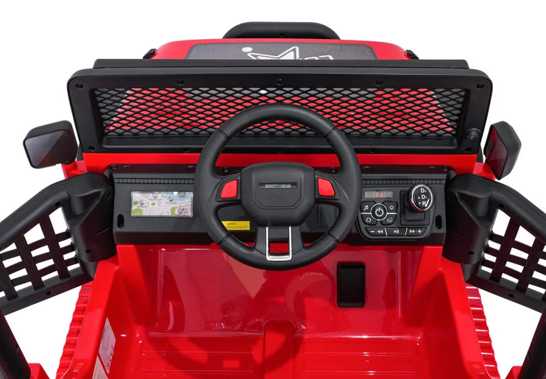 Jeep BEAST 4x4 crveni auto na akumulator_13