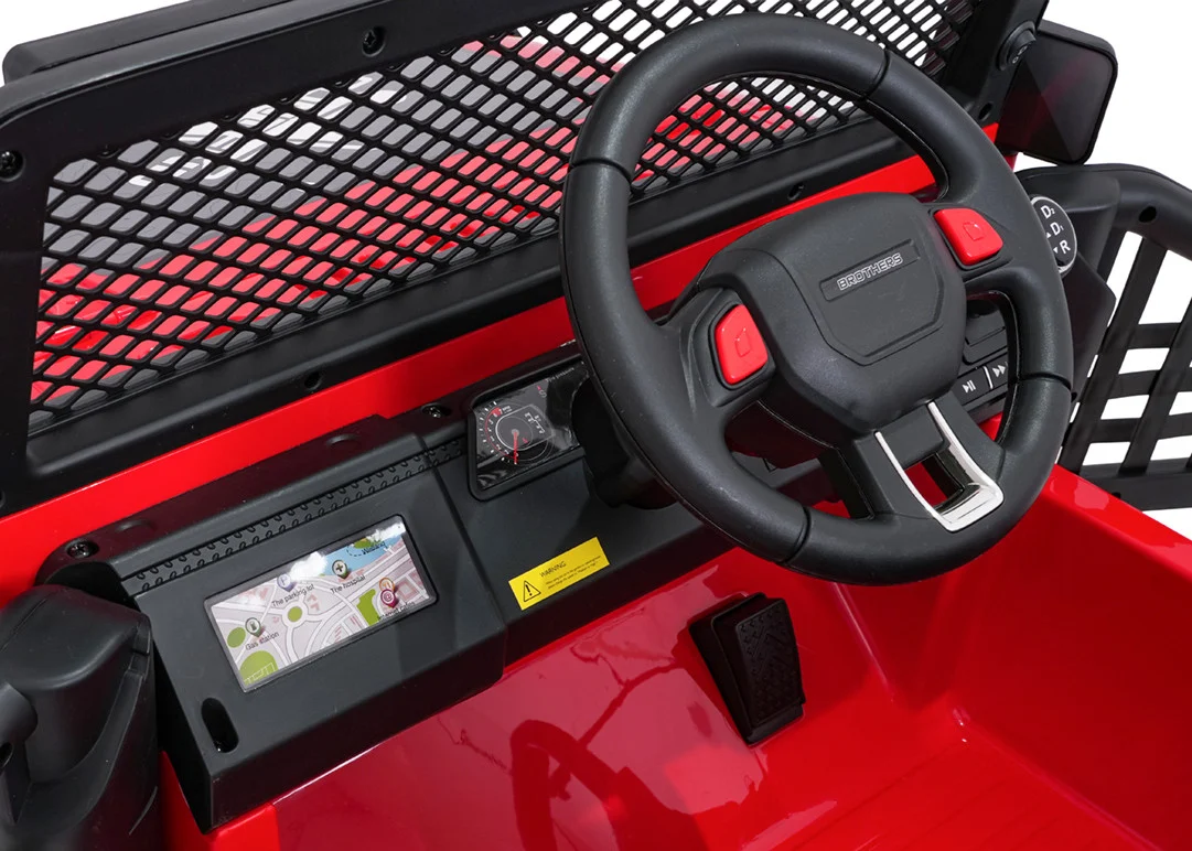 Jeep BEAST 4x4 crveni auto na akumulator_16
