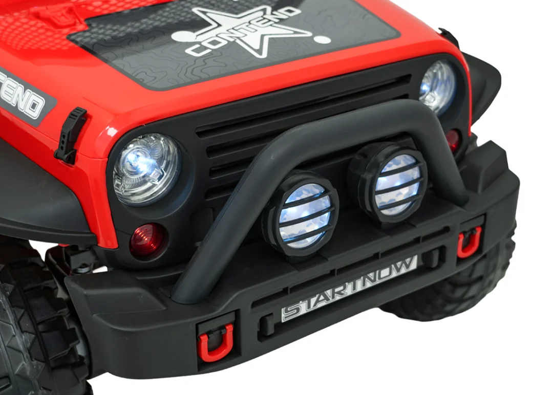 Jeep BEAST 4x4 crveni auto na akumulator_19