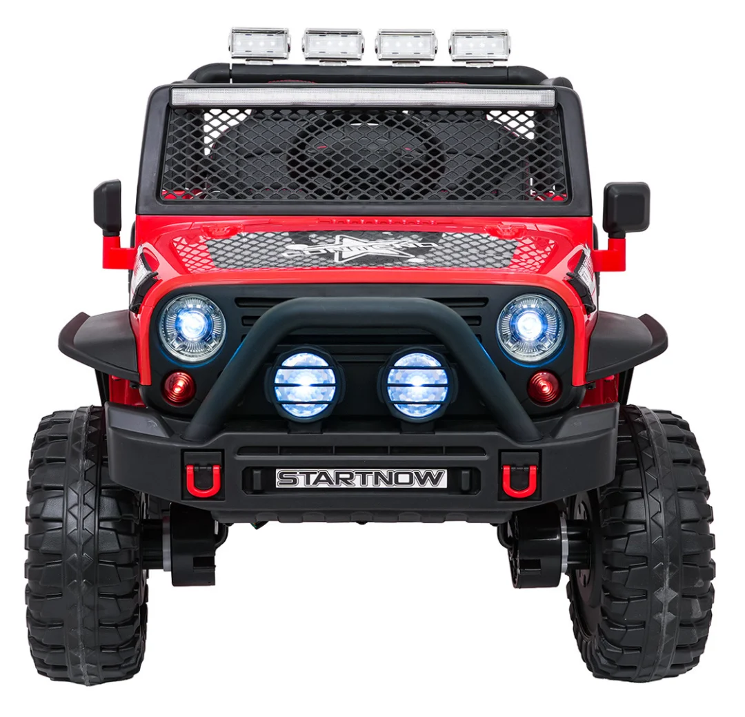 Jeep BEAST 4x4 crveni auto na akumulator_3