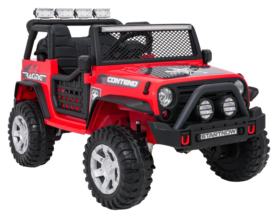 Jeep BEAST 4x4 crveni auto na akumulator_4