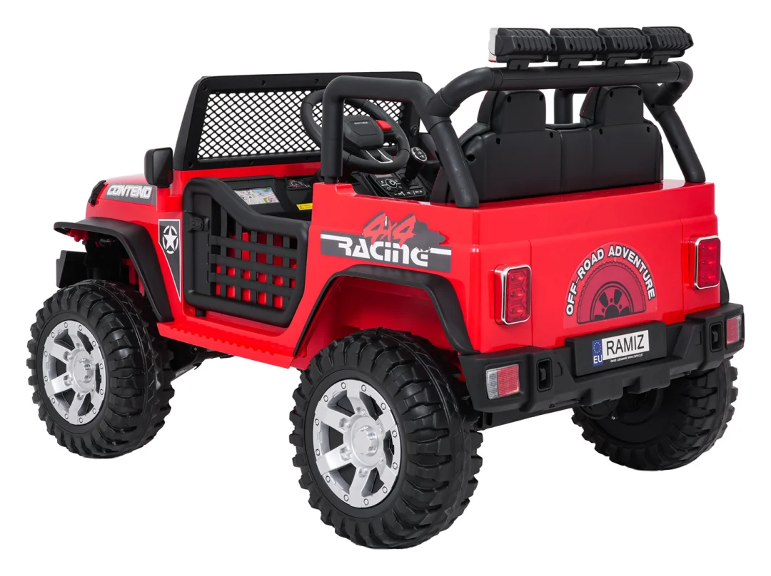 Jeep BEAST 4x4 crveni auto na akumulator_7
