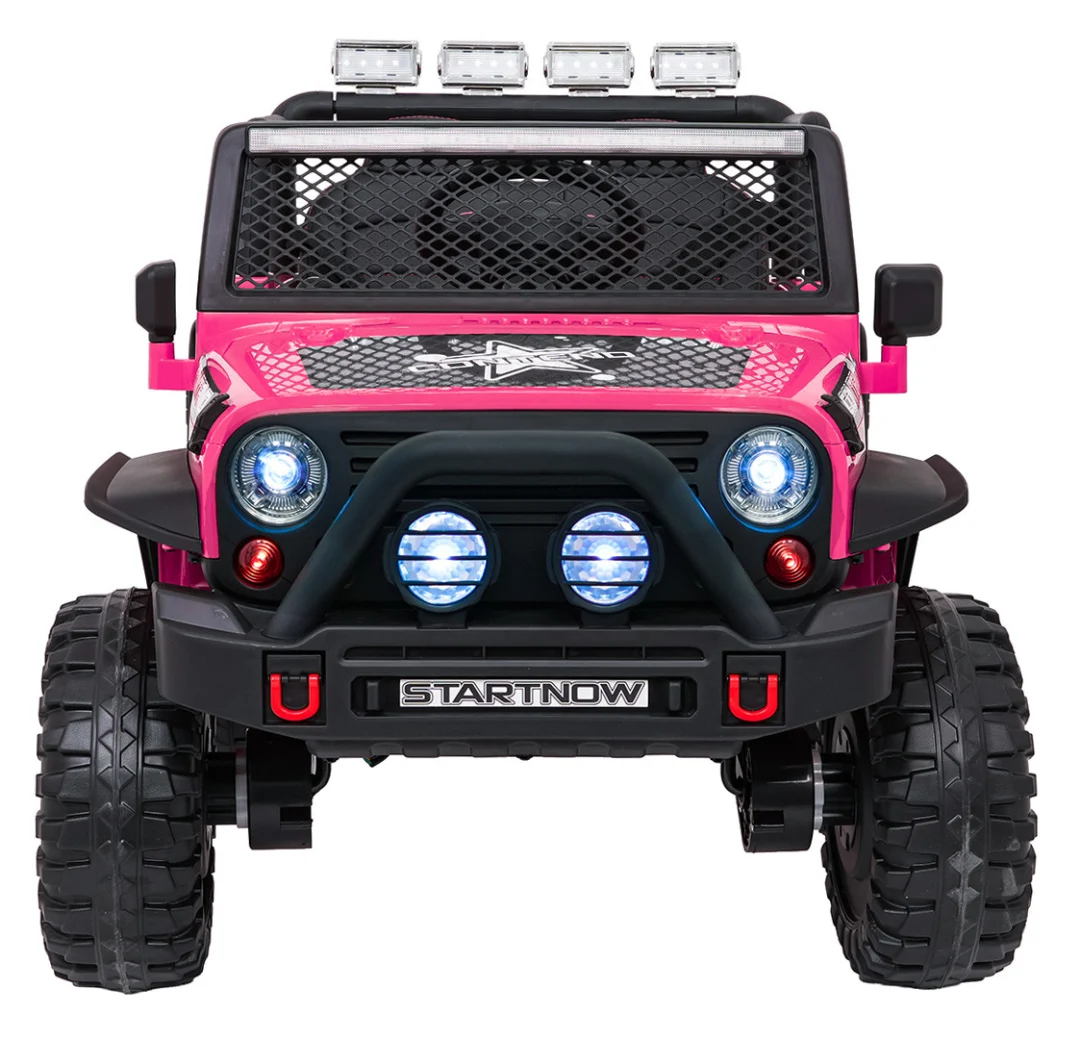 Jeep BEAST 4x4 ružičasti auto na akumulator_3
