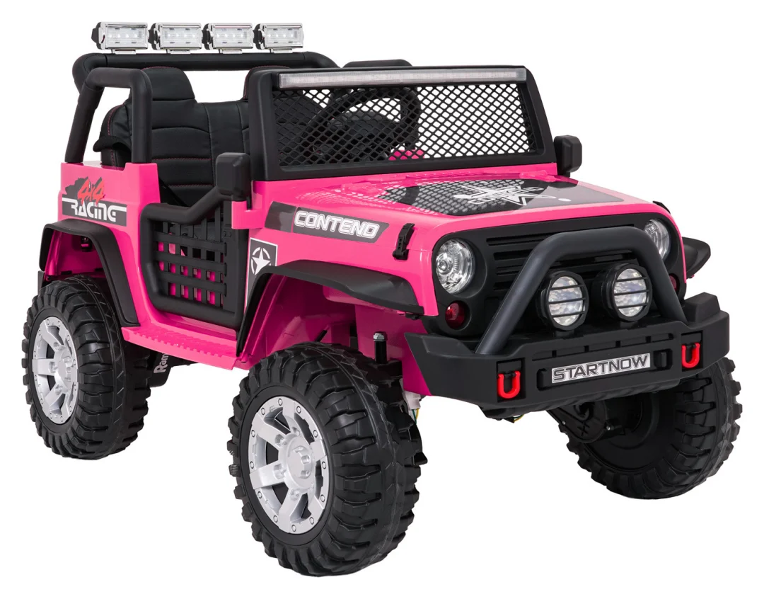 Jeep BEAST 4x4 ružičasti auto na akumulator_4