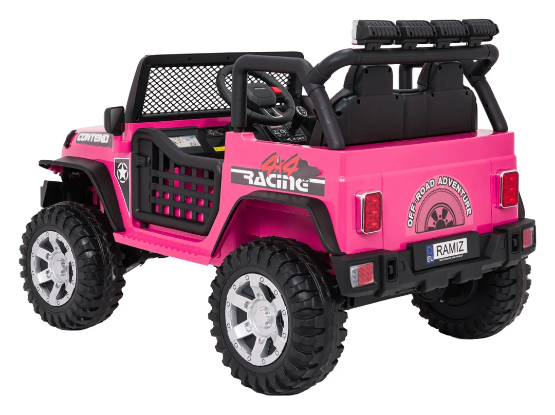 Jeep BEAST 4x4 ružičasti auto na akumulator_7