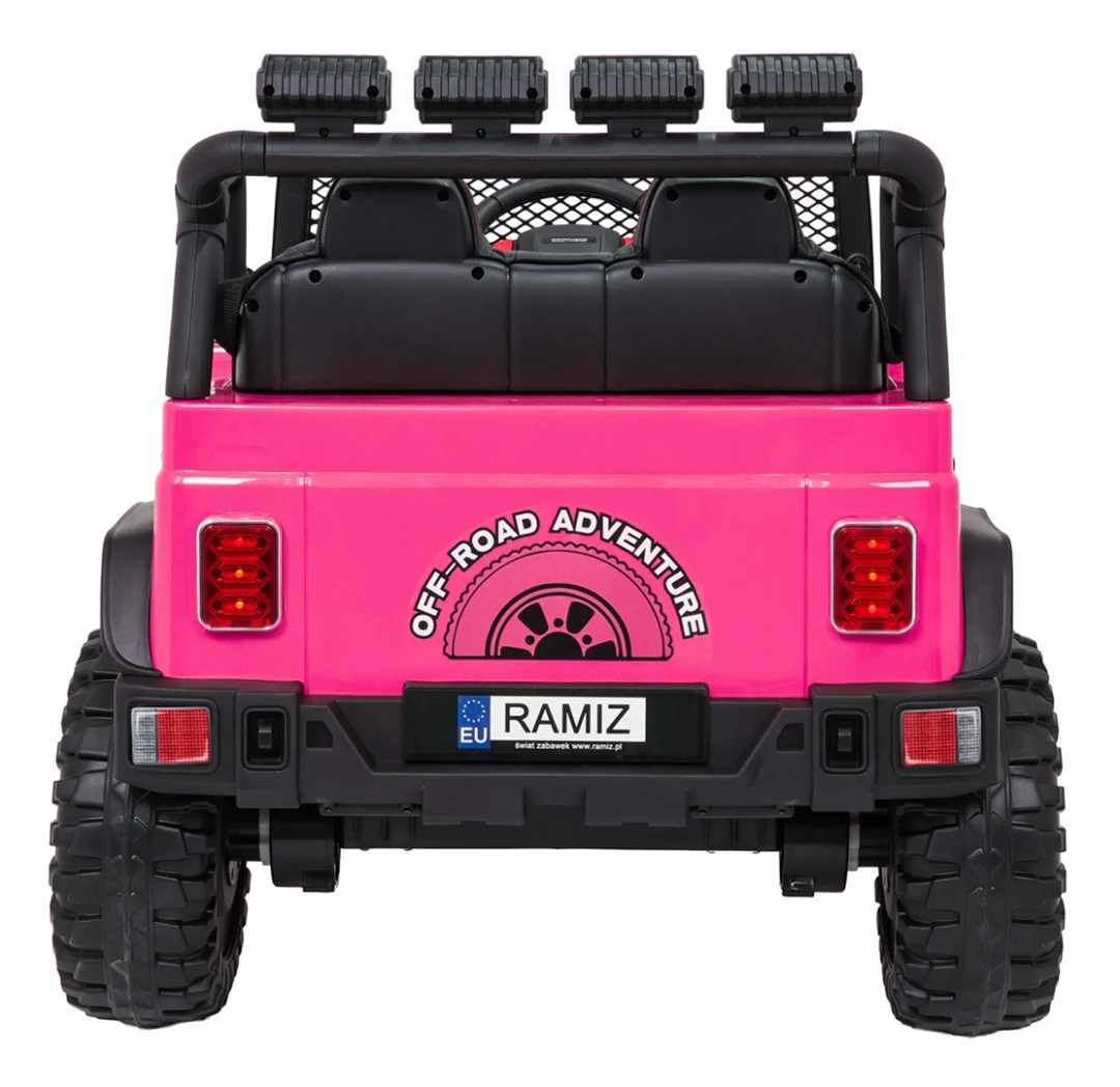 Jeep BEAST 4x4 ružičasti auto na akumulator_8