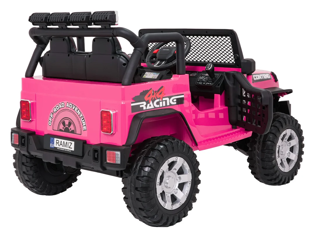 Jeep BEAST 4x4 ružičasti auto na akumulator_9