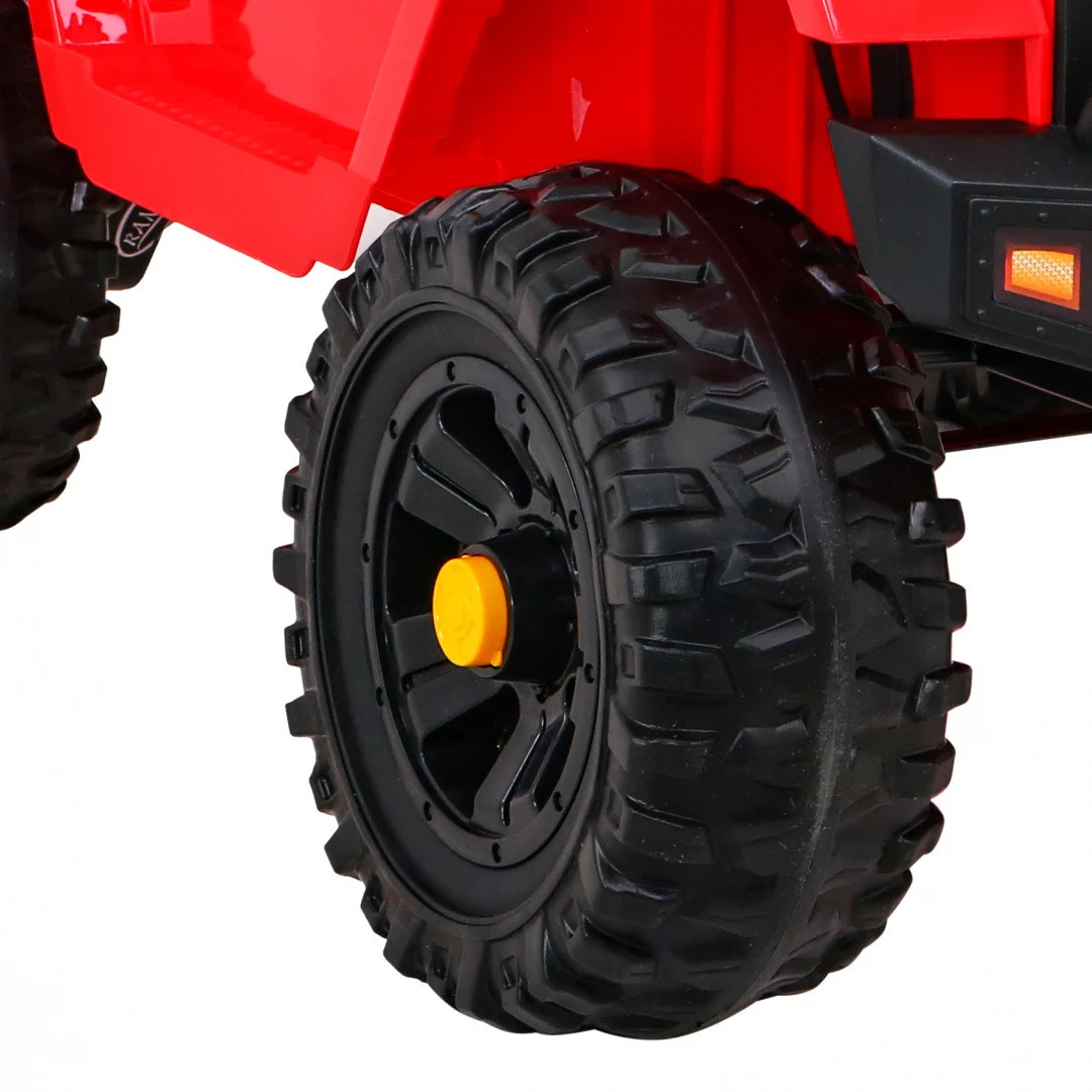 Jeep Dark Night automobil na baterije za djecu, crveni + spori start + EVA + audio LED, crvena_13
