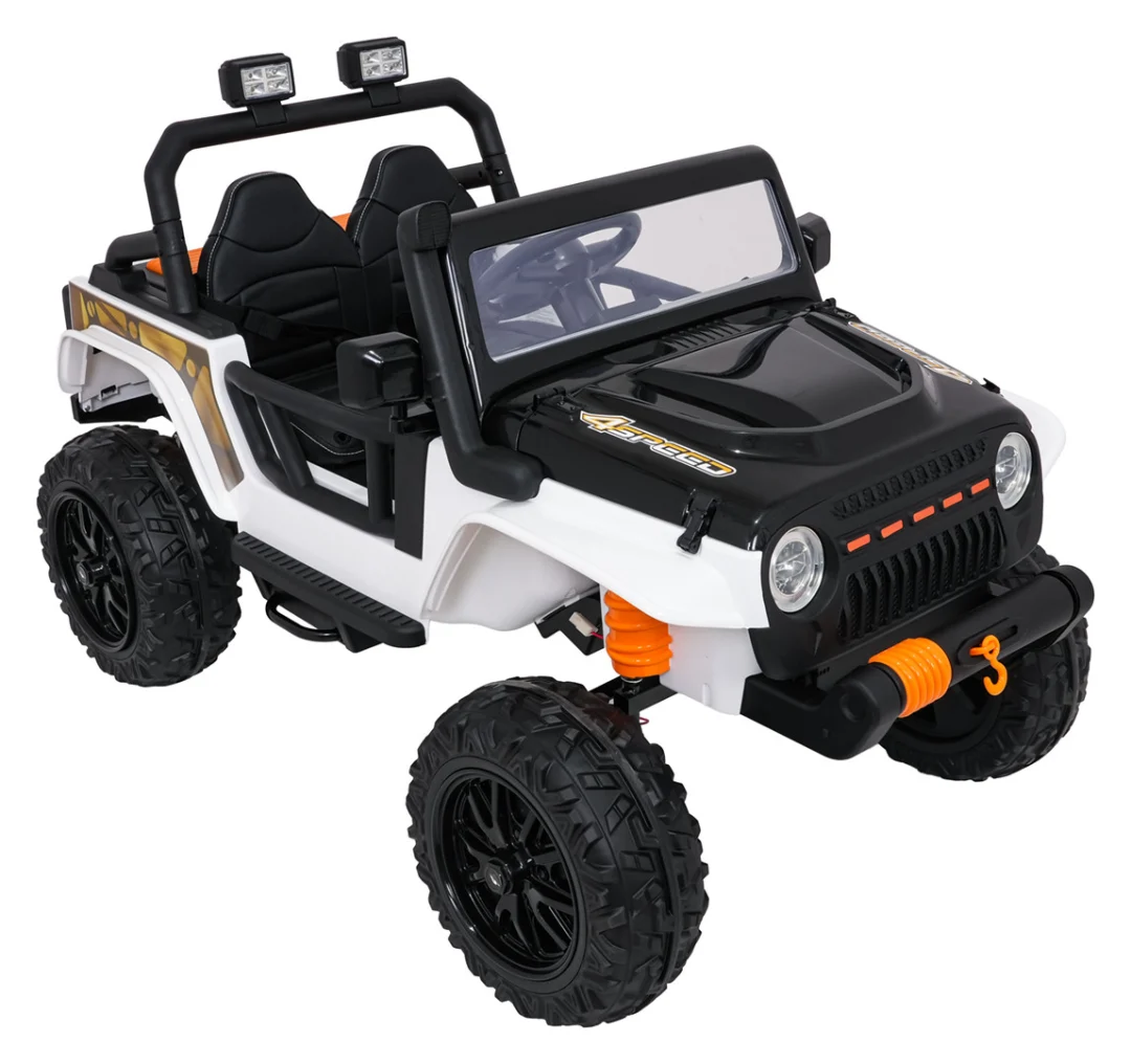 Jeep Monster bijeli auto na akumulator_12