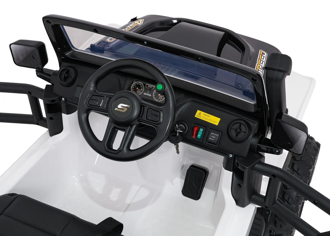 Jeep Monster bijeli auto na akumulator_16
