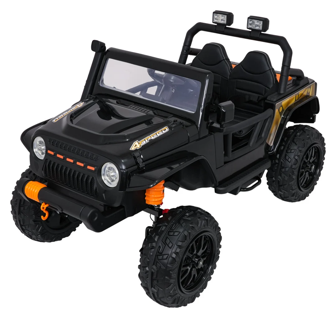 Jeep Monster crni auto na akumulator_10