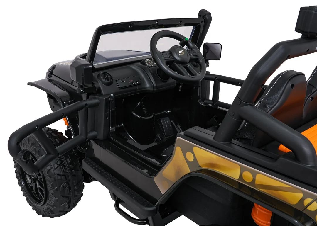 Jeep Monster crni auto na akumulator_20
