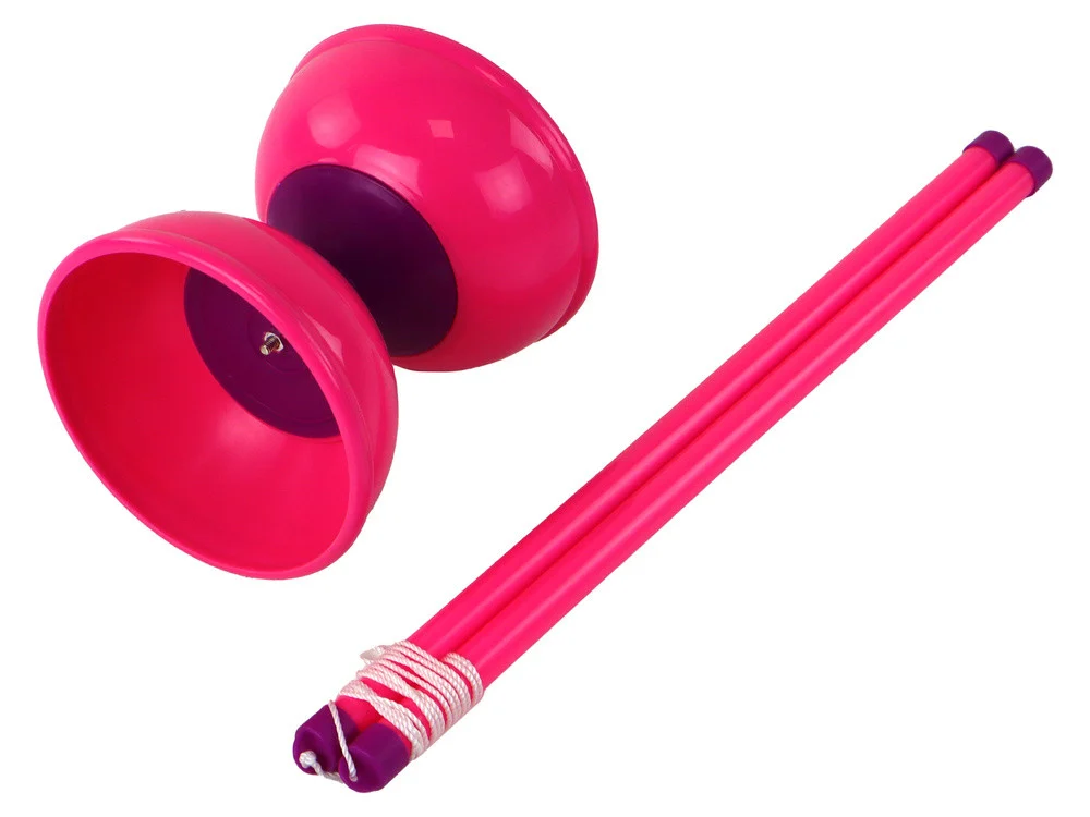 Jojo Žongliranje Diabolo Arkadna Igra Roza 13,5x11,5 cm_2