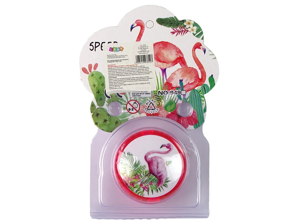 Jojo igra rukotvorina s Flamingom Bezvremenska igračka! Yoyo_4