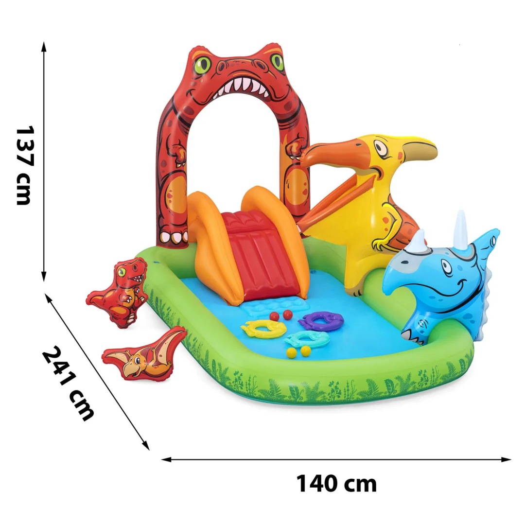 Jursko napuhno igralište 241 x 140 x 137 cm Bestway 53160_4