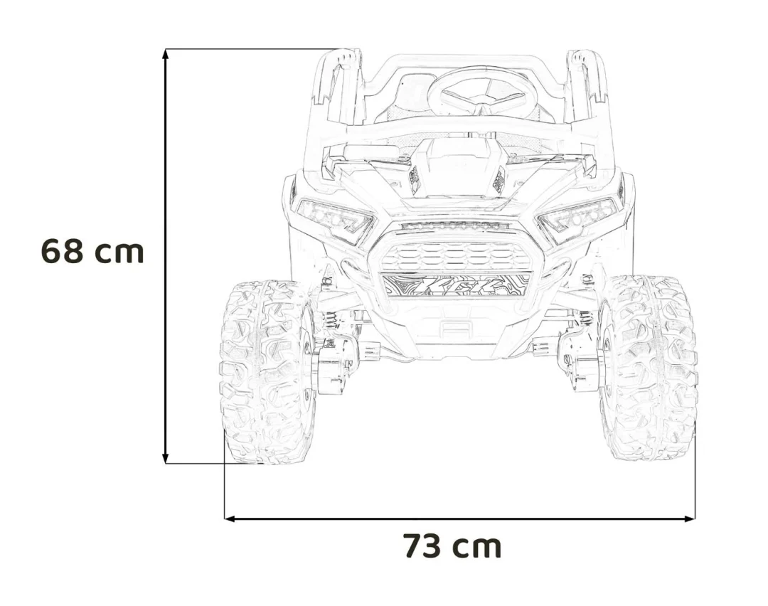 KCK 4x4 buggy na akumulator, crveni_2