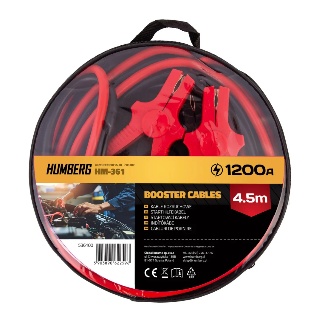 Kablovi za paljenje 4,5 m 1200A HM-361 Humberg_3