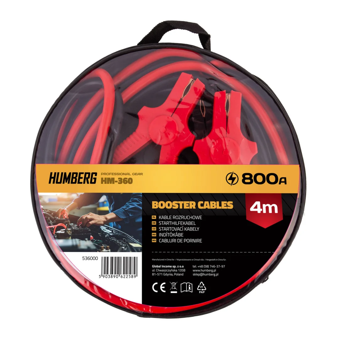 Kablovi za paljenje 4m 800A HM-360 Humberg_3