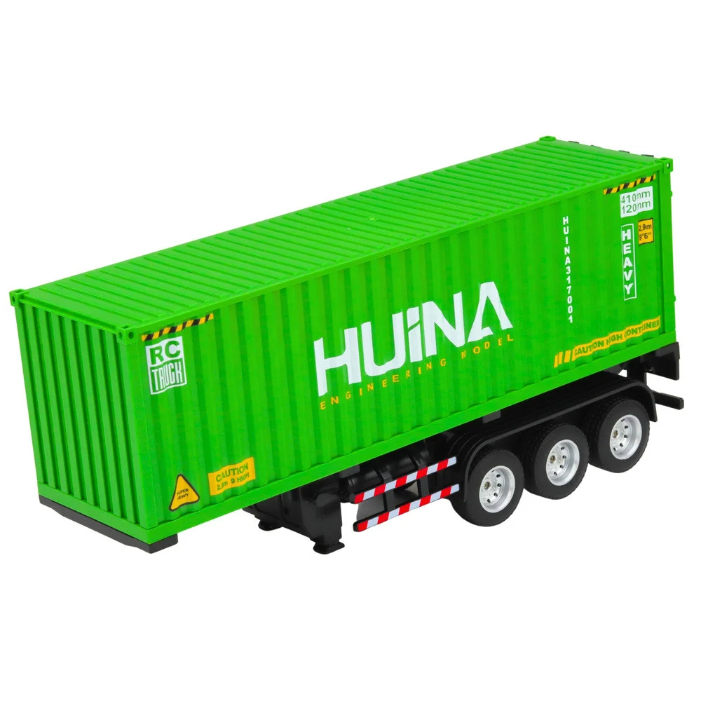 Kamion na daljinsko upravljanje s kontejnerom HUINA, svjetla i zvukovi 1:18_4