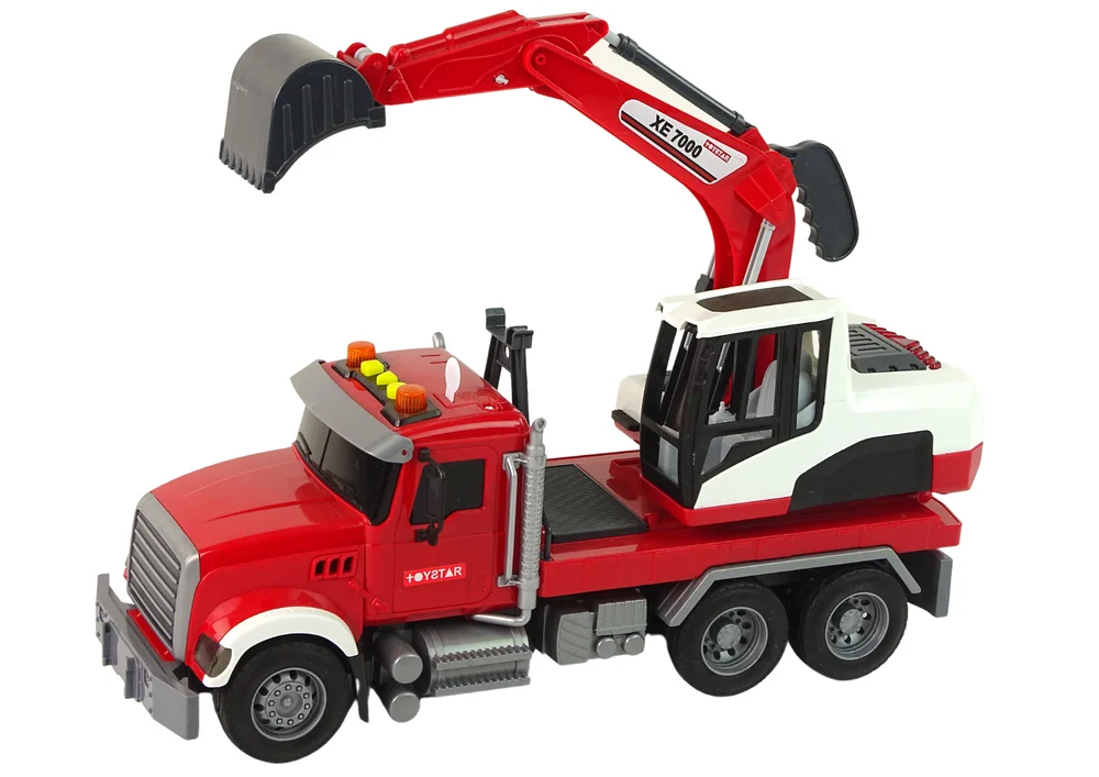 Kamion s bagerom Traktor Bager Zvučna svjetla_2