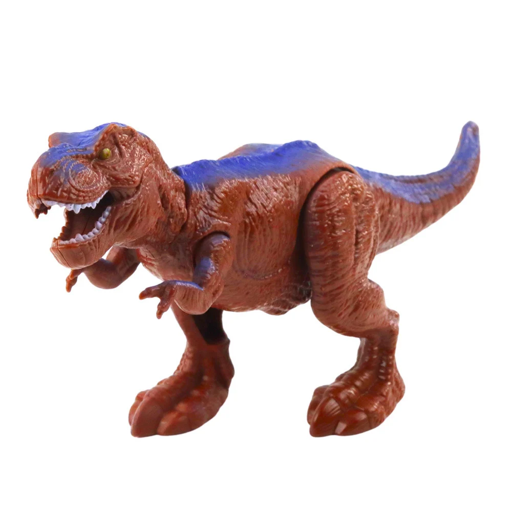 Kamion za prijevoz dinosaura sa svjetlima i zvukovima zeleni_3