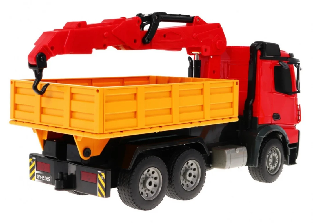Kamionska dizalica HDS za djecu 6+ Mercedes-Benz Arocs Daljinski upravljani 1:20 Pokretni dijelovi_5