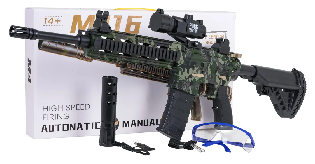 Karabin M416 na vodene kuglice + pribor_8
