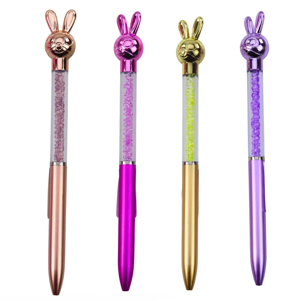 Kemijska olovka Rabbit Diamonds 0,7 mm, plava_2