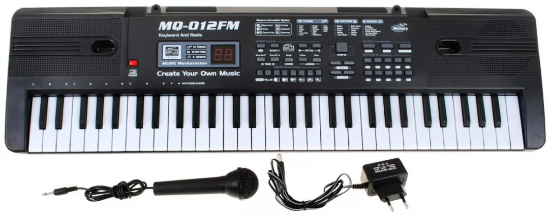 Klavijatura 61 tipka MQ-012FM radio i lekcije 5+_2