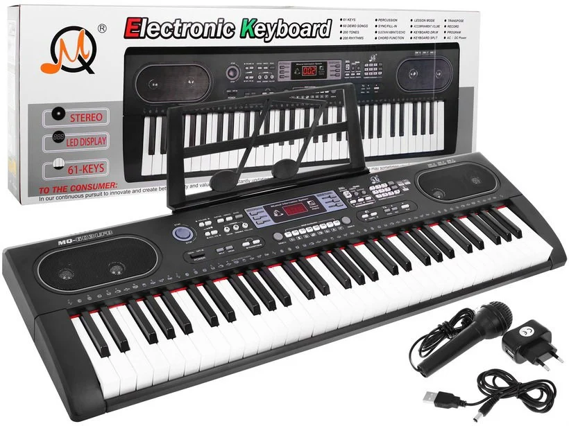 Klavijatura 61 tipka MQ-603UFB metronom 5+_1