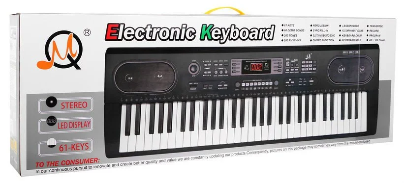 Klavijatura 61 tipka MQ-603UFB metronom 5+_3
