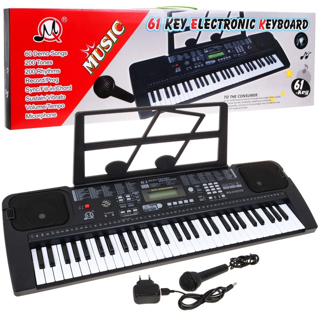 Klavijatura 61 tipka MQ-6152UFB radio Bluetooth 5+_1