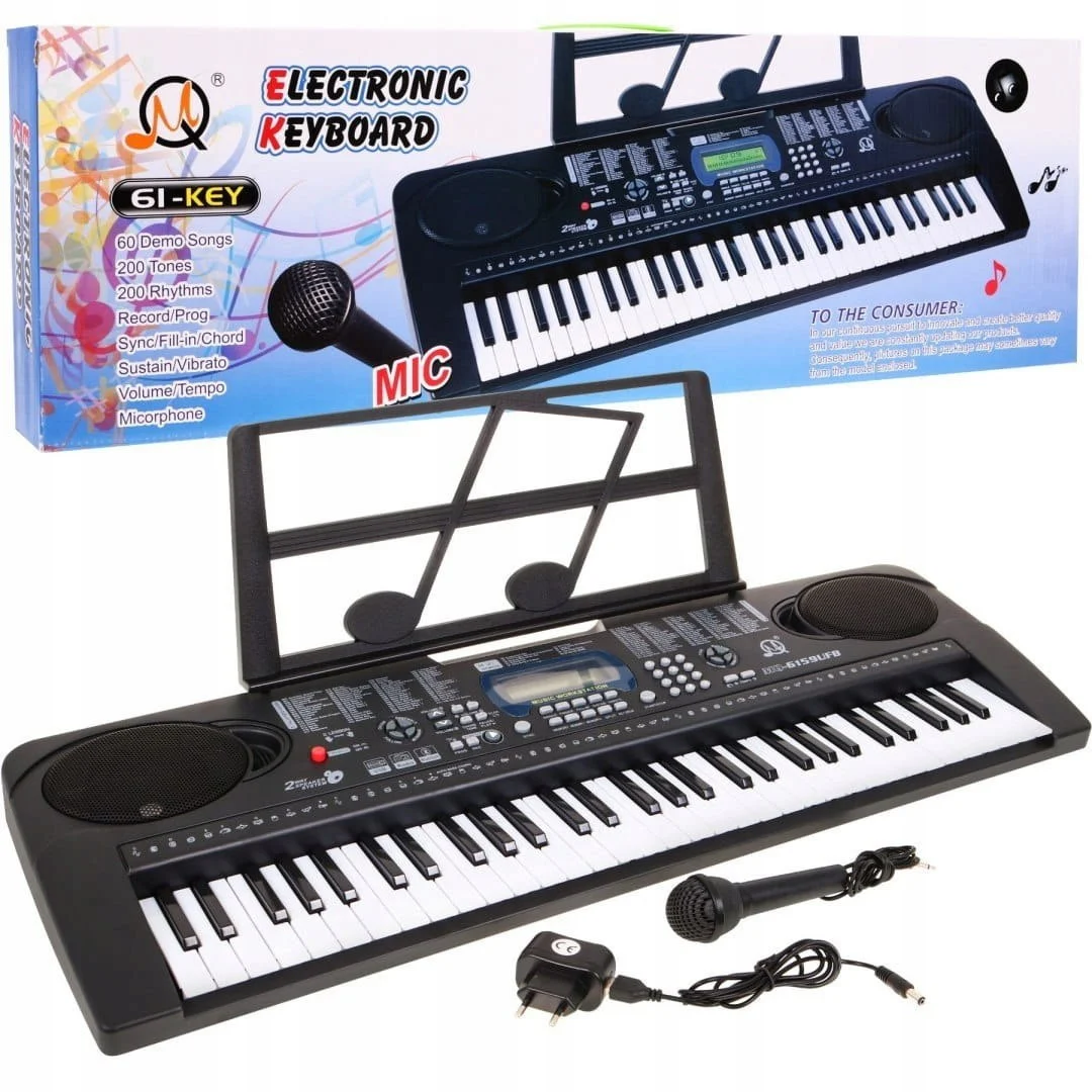 Klavijatura 61 tipka MQ-6159UFB metronom USB 5+_1