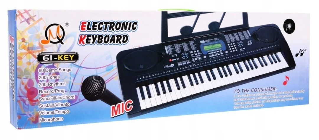 Klavijatura 61 tipka MQ-6159UFB metronom USB 5+_4