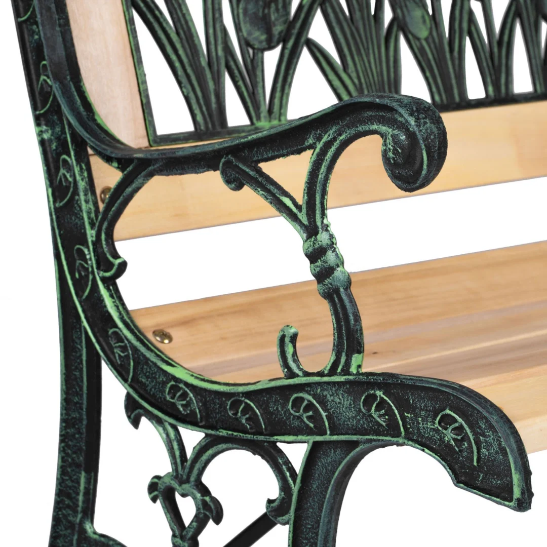 Klupa za park s naslonom Gardi Tulip Sofotel, 123,5 × 74 × 48 cm_7