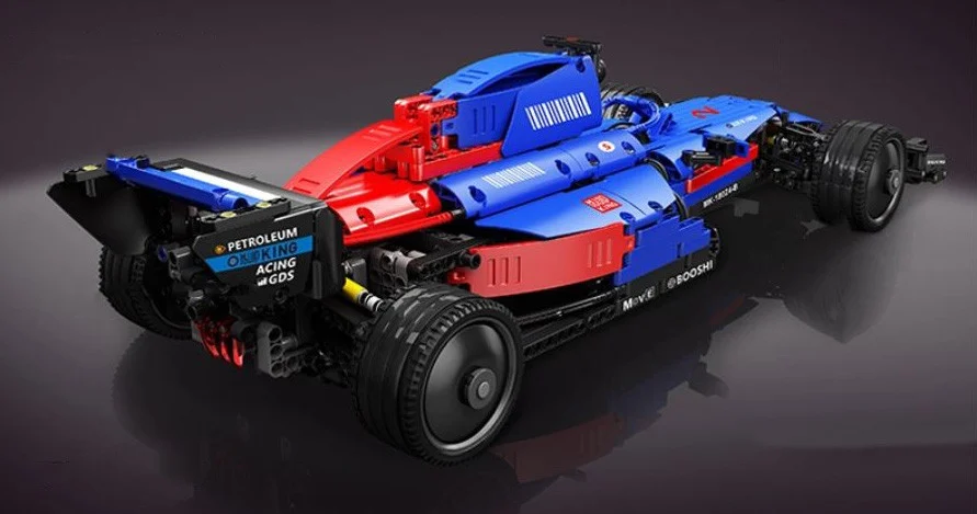 Kocke F1 bolid plavi RC 1065 dijelova 14+_3