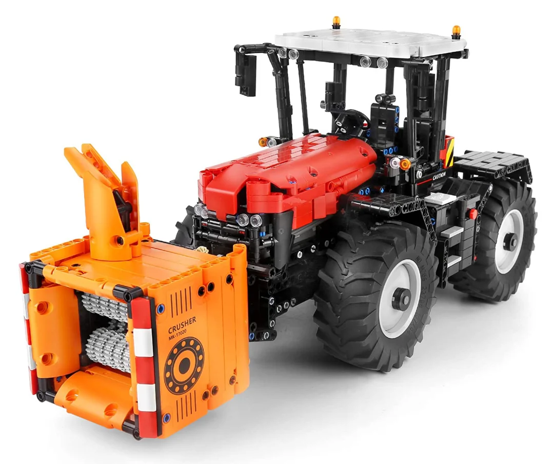Kocke crveni traktor RC 2716 dijelova 14+_3