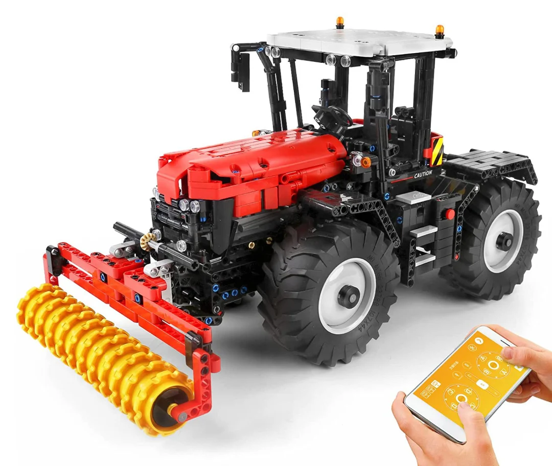 Kocke crveni traktor RC 2716 dijelova 14+_4