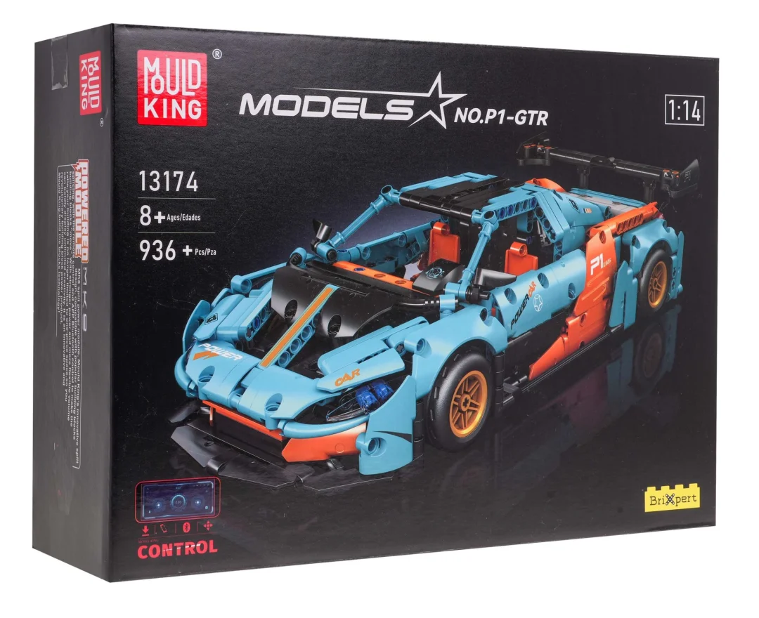 Kocke sportski auto RC P1 936 dijelova 8+_11