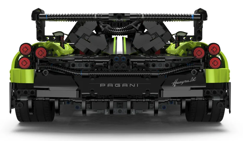Kockice Pagani Huayra BC 1:8 zelene RASTAR, 2892 dijelova_6