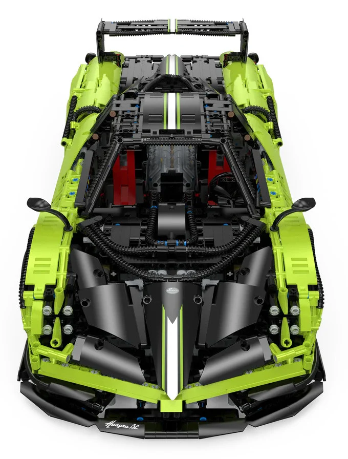 Kockice Pagani Huayra BC 1:8 zelene RASTAR, 2892 dijelova_8