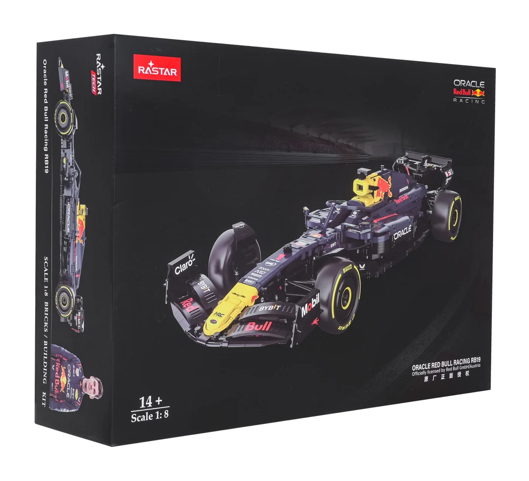 Kockice Red Bull F1 RB19 1:8 RASTAR, 2509 dijelova_13