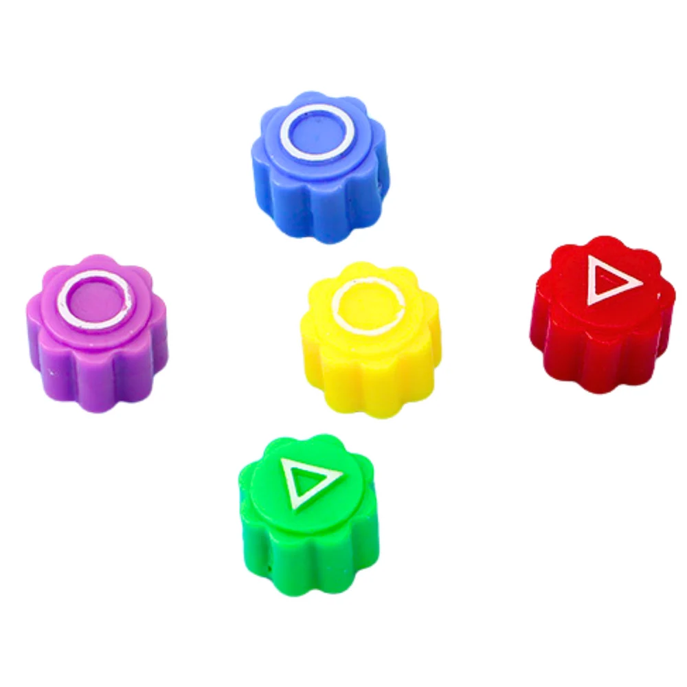 Kockice za igranje arkadnih igara Gonggi Hacele Squid Games, kutija od 5 komada A_2