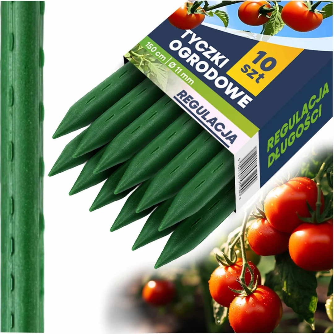 Kolci za biljke 150 cm Plonos PL-940 zeleni 10 kom_1