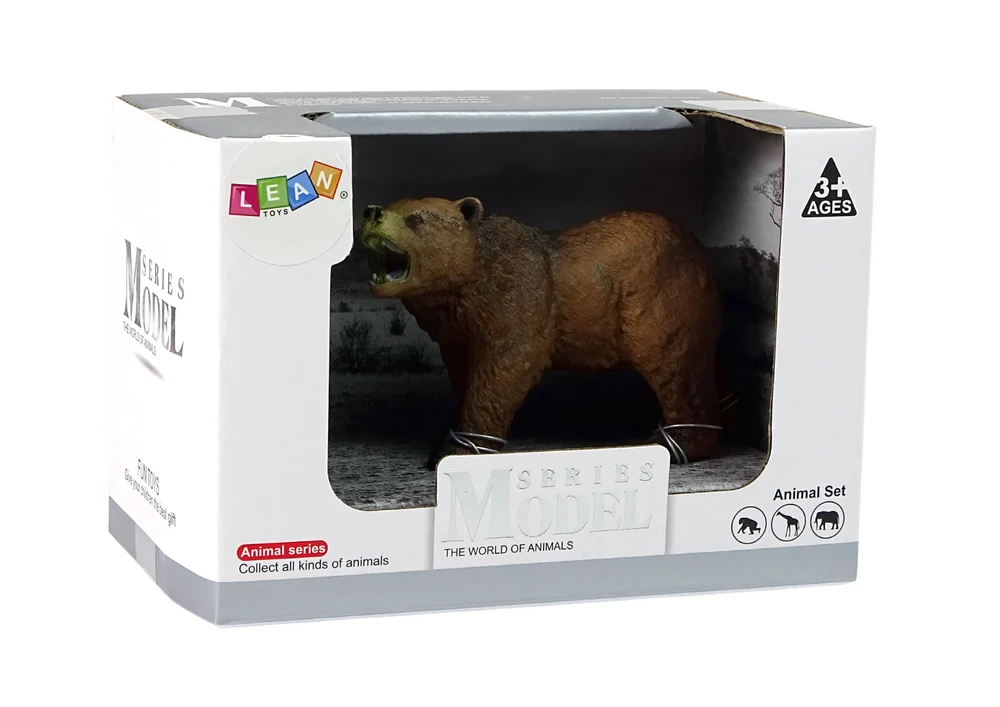 Kolekcionarska figurica smeđeg medvjeda 11 cm - Životinje svijeta_3