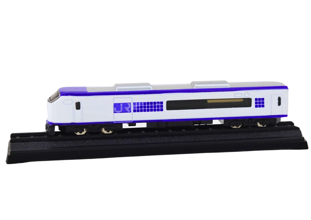Kolekcionarski metalni model vagona 1:48, bijeli i plavi_2