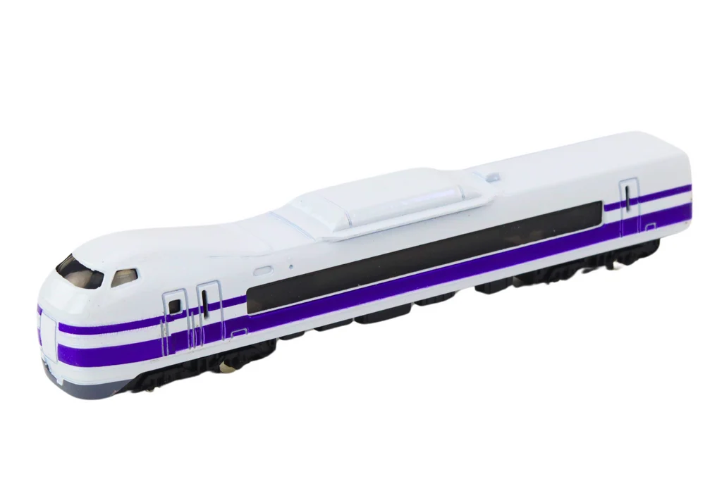 Kolekcionarski model vagona 1:48 metalni bijeli i ljubičasti_2