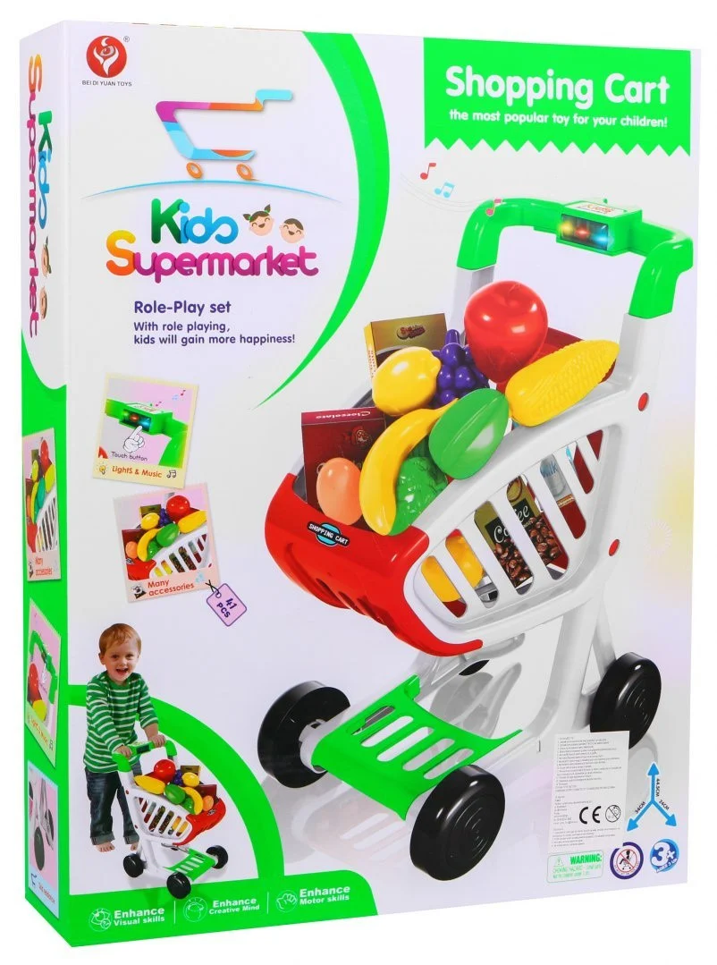 Kolica za kupovinu s 41 dodatkom 3+_6