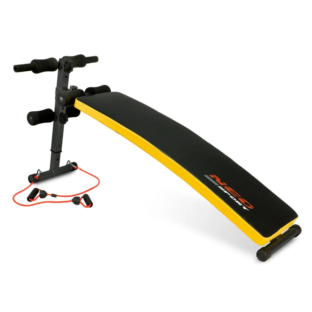 Kosa klupa za vježbanje Neo-Sport NS-08G s ekspanderima_2